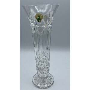 Vase Waterford Balmoral Ireland New No Cracks or Chips 9 Inches